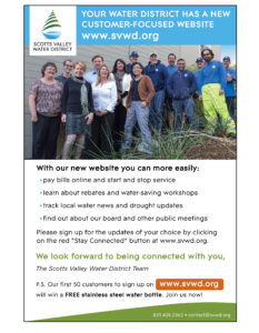 Scotts Valley Water District ad